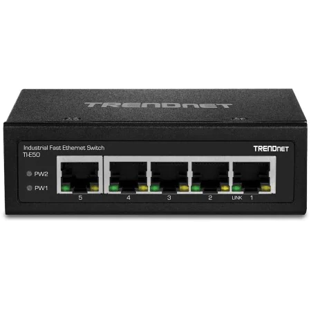 Switch Trendnet TI-E50 RJ-45 x 5 Nero di Trendnet, Switch di rete - Rif: S55065980, Prezzo: 77,97 €, Sconto: %