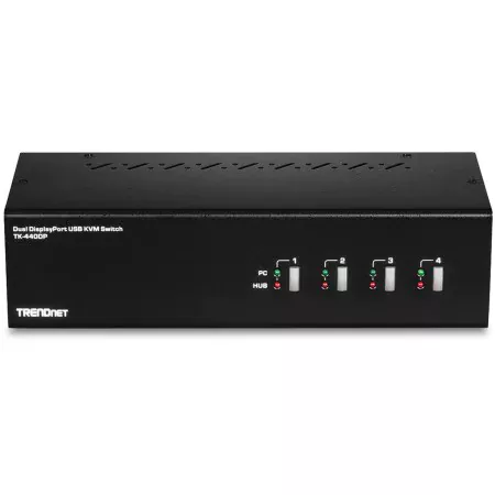 DKVM-4U Trendnet TK-440DP di Trendnet, Interruttore KVM - Rif: S55065988, Prezzo: 441,49 €, Sconto: %