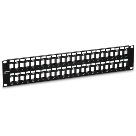 48-port UTP Category 6 Patch Panel Trendnet TC-KP48 by Trendnet, Network switches - Ref: S55065991, Price: 30,99 €, Discount: %