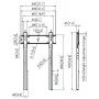 TV Halterung Vogel's 7368150 43" 100" 100 kg von Vogel's, TV-Ständer und -Tische - Ref: S55067581, Preis: 97,13 €, Rabatt: %