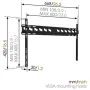 TV Mount Vogel's 8564000    40"-80" 80 kg by Vogel's, TV tables and stands - Ref: S55067604, Price: 22,49 €, Discount: %