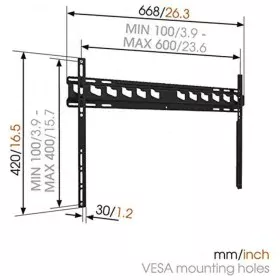 Soporte TV Vogel's 8564000    40"-80" 80 kg de Vogel's, Mesas y soportes para TV - Ref: S55067604, Precio: 22,49 €, Descuento: %