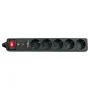 Power Socket - 5 sockets with Switch Riello THUNDER 5002 Black by Riello, Power Strips - Ref: S55074192, Price: 12,90 €, Disc...