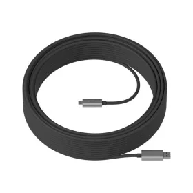 Cable USB A a USB C Logitech 939-001802 Negro 25 m de Logitech, Cables USB - Ref: S55080544, Precio: 681,91 €, Descuento: %