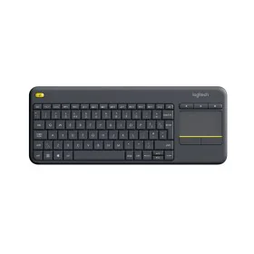 Clavier Logitech 920-007143 Anglais Noir QWERTY de Logitech, Claviers - Réf : S55080802, Prix : 56,59 €, Remise : %