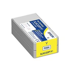 Cartouche d'encre originale Epson SJIC22PY Jaune de Epson, Toners et encre pour imprimante - Réf : S55081012, Prix : 33,49 €,...