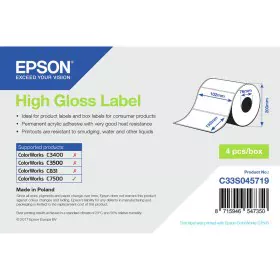 Printer Labels Epson C33S045719 White Shiny (1 Unit) by Epson, Adhesive labels and stickers - Ref: S55081090, Price: 96,75 €,...