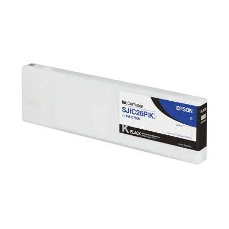 Tinteiro de Tinta Original Epson SJIC26PK Preto de Epson, Toners e tinta de impressora - Ref: S55081176, Preço: 210,67 €, Des...