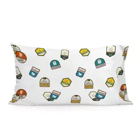 Funda de almohada HappyFriday Le Petit Prince Son avion Multicolor 50 x 75 cm de HappyFriday, Sábanas y fundas de almohada - ...