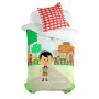 Taie d'oreiller HappyFriday Mr Fox Wooden Puppet Multicouleur 80 x 80 cm de HappyFriday, Draps et taies d'oreiller - Réf : D1...