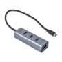 Hub USB i-Tec C31HUBMETAL403 USB x 4 Cinzento de i-Tec, Hubs USB - Ref: S55090299, Preço: 17,25 €, Desconto: %