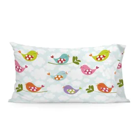 Taie d'oreiller HappyFriday Mr Fox Little Birds Multicouleur 50 x 75 cm de HappyFriday, Draps et taies d'oreiller - Réf : D16...