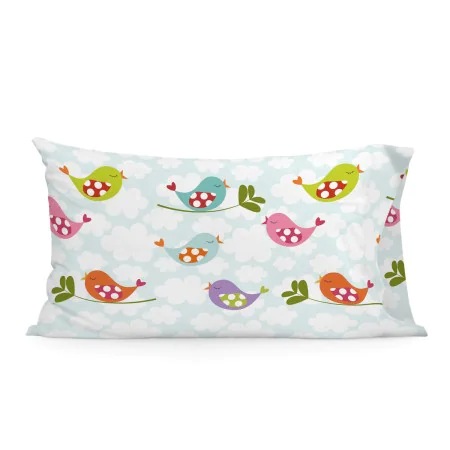 Federa HappyFriday Mr Fox Little Birds Multicolore 50 x 75 cm di HappyFriday, Lenzuola e federe per cuscino - Rif: D1610450, ...