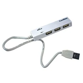 USB Hub CoolBox COO-H413 Black White by CoolBox, USB hubs - Ref: S55094322, Price: 9,53 €, Discount: %