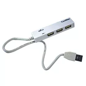 Hub USB CoolBox COO-H413 Noir Blanc de CoolBox, Hubs USB - Réf : S55094322, Prix : 9,53 €, Remise : %