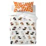 Pillowcase HappyFriday Mr Fox Dogs Multicolour 50 x 75 cm by HappyFriday, Sheets and pillowcases - Ref: D1610458, Price: 13,2...