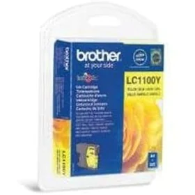 Cartouche d'Encre Compatible Brother LC1100YBP de Brother, Toners et encre pour imprimante - Réf : S55099916, Prix : 16,76 €,...