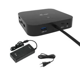 USB Hub i-Tec C31HDMIDPDOCKPD100 Black 100 W by i-Tec, USB hubs - Ref: S55127132, Price: 134,98 €, Discount: %