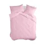 Housse de Couette HappyFriday BASIC Rose clair 260 x 220 cm de HappyFriday, Couettes et housses de couette - Réf : D1610539, ...