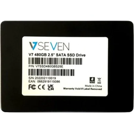 Disco Duro V7 V7SSD480GBS25E 480 GB de V7, Discos duros sólidos - Ref: S55149579, Precio: 43,00 €, Descuento: %