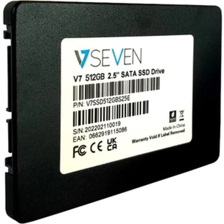 Disco Duro V7 V7SSD512GBS25E 512 GB de V7, Discos duros sólidos - Ref: S55149582, Precio: 48,92 €, Descuento: %