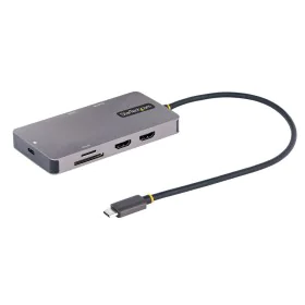 Hub USB Startech 120B-USBC-MULTIPORT Gris 15 W de Startech, Hubs USB - Ref: S55149679, Precio: 106,24 €, Descuento: %