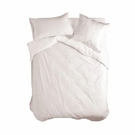 Housse de Couette HappyFriday Basic Blanc 180 x 220 cm de HappyFriday, Couettes et housses de couette - Réf : D1610541, Prix ...