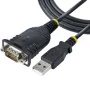 USB-zu-Serialport-Kabel Startech 1P3FP-USB-SERIAL Schwarz von Startech, Adapter - Ref: S55151387, Preis: 28,21 €, Rabatt: %