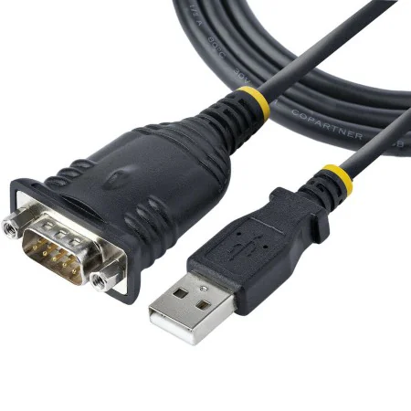 USB to Serial Port Cable Startech 1P3FP-USB-SERIAL Black by Startech, Adapters - Ref: S55151387, Price: 30,13 €, Discount: %