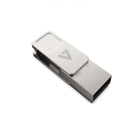 USB stick V7 VF364GTC Silver 64 GB by V7, USB flash drives - Ref: S55157185, Price: 10,26 €, Discount: %