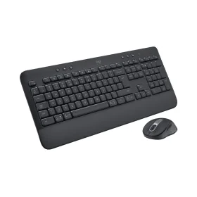 Clavier et souris sans fil Logitech MK650 Gris QWERTY de Logitech, Ensembles Clavier et Souris - Réf : S55158170, Prix : 84,4...