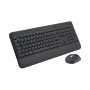 Clavier et souris sans fil Logitech MK650 Gris QWERTY de Logitech, Ensembles Clavier et Souris - Réf : S55158170, Prix : 93,2...