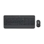 Clavier et souris sans fil Logitech MK650 Gris QWERTY de Logitech, Ensembles Clavier et Souris - Réf : S55158170, Prix : 93,2...