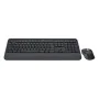 Clavier et souris sans fil Logitech MK650 Gris QWERTY de Logitech, Ensembles Clavier et Souris - Réf : S55158170, Prix : 93,2...