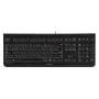 Clavier Cherry JK-0800DE-2 Noir Allemand QWERTZ de Cherry, Claviers - Réf : S55160060, Prix : 20,28 €, Remise : %