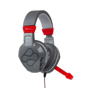 Headphones FR-TEC FT2017 Black Red Grey by FR-TEC, Headphones and accessories - Ref: S55162101, Price: 18,60 €, Discount: %