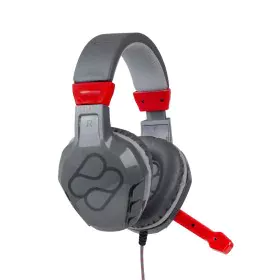 Headphones FR-TEC FT2017 Black Red Grey by FR-TEC, Headphones and accessories - Ref: S55162101, Price: 18,60 €, Discount: %