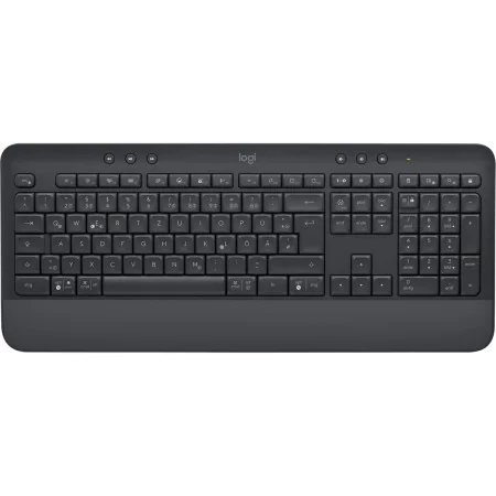 Clavier Logitech K650 Graphite QWERTZ de Logitech, Claviers - Réf : S55163345, Prix : 59,18 €, Remise : %