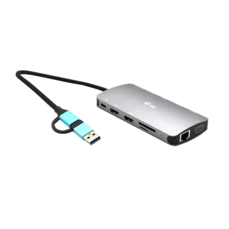 Hub USB i-Tec CANANOTDOCKPD Argenté de i-Tec, Hubs USB - Réf : S55164095, Prix : 97,89 €, Remise : %