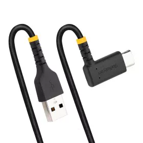 USB A zu USB-C-Kabel Startech R2ACR-15C Schwarz von Startech, USB-Kabel - Ref: S55165074, Preis: 10,39 €, Rabatt: %