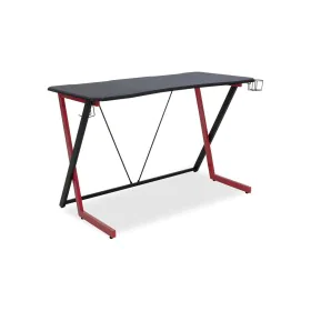 Bureau Gaming Urban Factory WED75UF 120 x 60 x 78 cm Noir PVC de Urban Factory, Bureaux et tables d'ordinateurs - Réf : S5517...