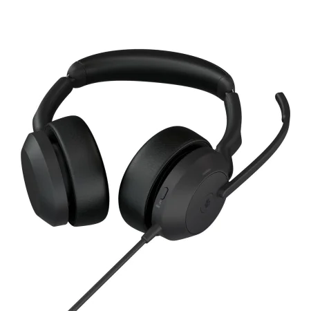 Auriculares con Micrófono Jabra Evolve2 50 Negro de Jabra, Auriculares con micrófonos - Ref: S55174810, Precio: 144,32 €, Des...