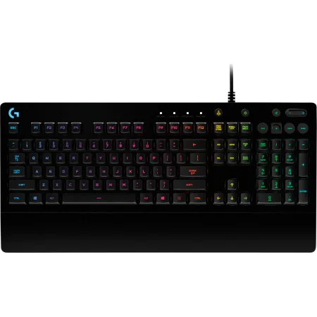 Gaming Keyboard Logitech G213 Qwerty Portuguese Black by Logitech, Keyboards - Ref: S55175446, Price: 100,14 €, Discount: %