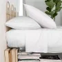 Top sheet HappyFriday Basic White 160 x 270 cm by HappyFriday, Sheets and pillowcases - Ref: D1610580, Price: 16,50 €, Discou...