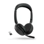 Bluetooth Kopfhörer mit Mikrofon Jabra Evolve2 65 Flex Schwarz von Jabra, Headsets mit Mikrofonen - Ref: S55177864, Preis: 26...