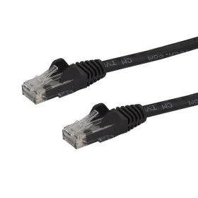 UTP Category 6 Rigid Network Cable Startech Cable de Red Cat6 con Conectores Snagless RJ45 - 30,4m Negro Black by Startech, E...