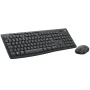 Tastatur mit Drahtloser Maus Logitech MK370 Azerty Französisch Grau Graphit von Logitech, Tastatur-Maus-Sets - Ref: S55230505...