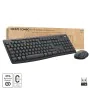 Tastatur mit Drahtloser Maus Logitech MK370 Azerty Französisch Grau Graphit von Logitech, Tastatur-Maus-Sets - Ref: S55230505...