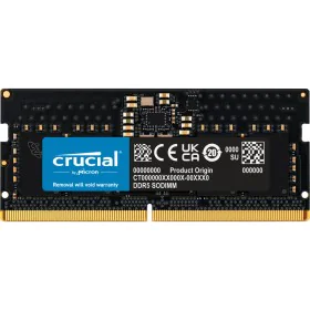 Mémoire RAM Crucial CT8G56C46S5 8 GB DDR5 SDRAM DDR5 de Crucial, Mémoire principale - Réf : S55243720, Prix : 27,75 €, Remise...