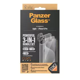 Protettore Schermo per Cellulare Panzer Glass B1173+2810 Apple iPhone 15 Pro di Panzer Glass, Pellicole protettive per displa...